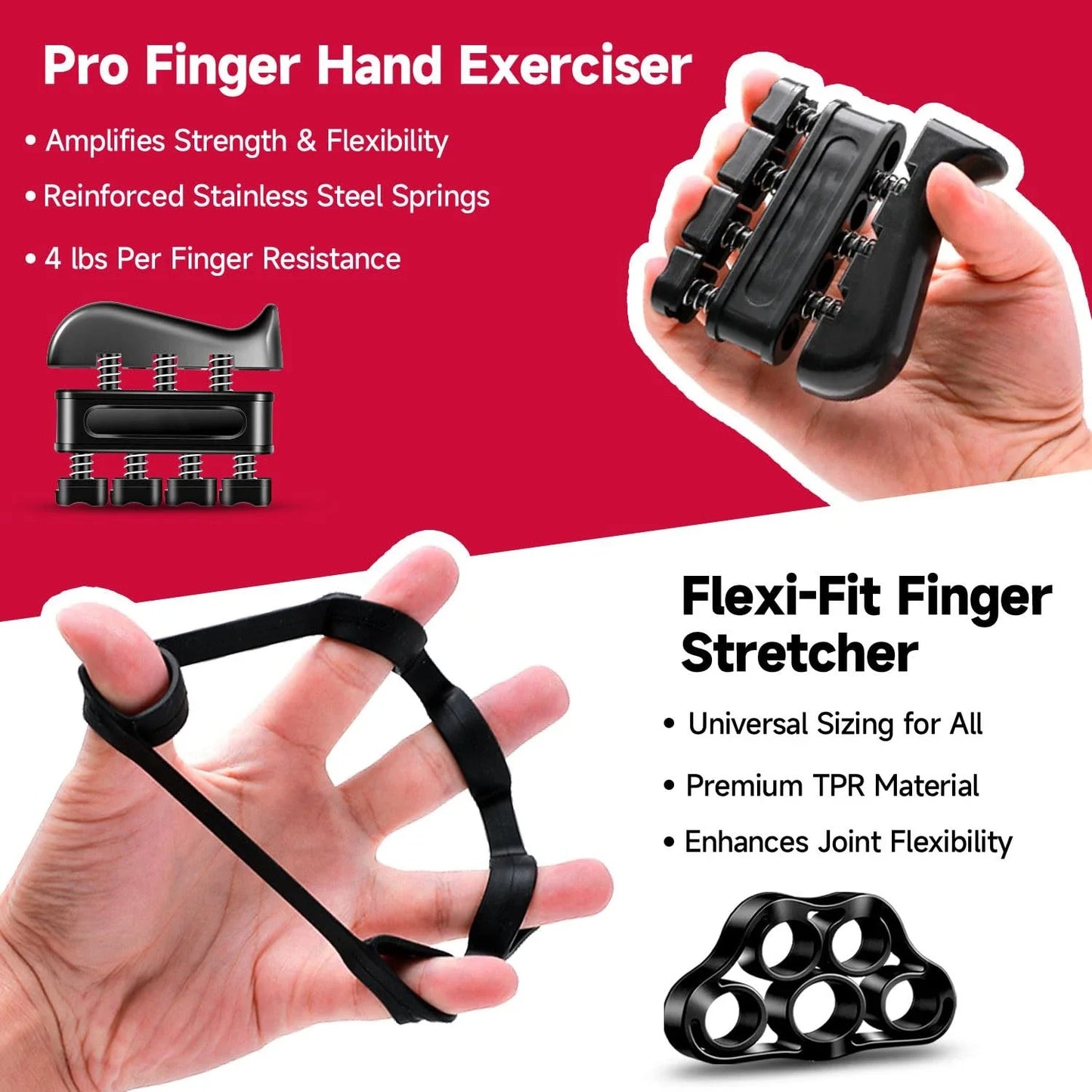 KIT DE HAND GRIP, EJERCITADOR DE ANTEBRAZOS