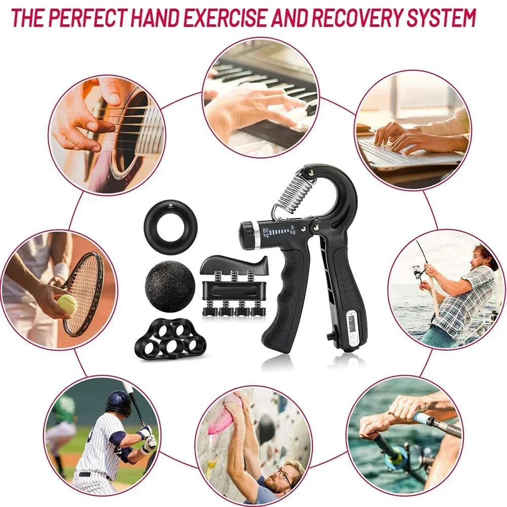 KIT DE HAND GRIP, EJERCITADOR DE ANTEBRAZOS
